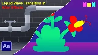Liquid Wave Transition in After Effects | After Effects Tutorial