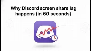 Why Discord screen share lag happens (in 60 seconds)