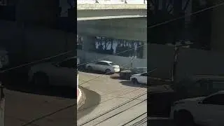 🤔мост через Быковский переед, вид сверху! 😱