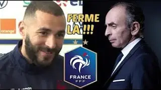 BENZEMA FERME LA BOUCHE D’ERIC ZEMMOUR !!!! 😱