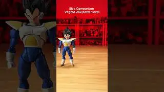 Namek Saga SHFiguarts figure collection and size comparison