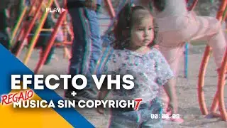 Como hacer EFECTO VHS en tus VIDEOS Fácil 📼📹✌🏽