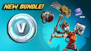 NEW FORTNITE CHAPTER 3 SEASON 2 MECHA POP PACK! (INCLUDES FREE V BUCKS)