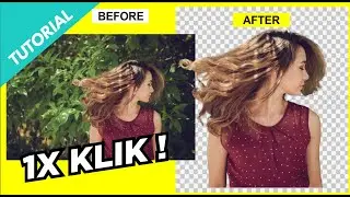 CARA MENGHAPUS BACKGROUND (CEPAT , 1X KLIK )  CANVA