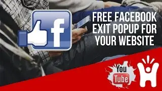 Free Facebook Exit Popup For Your Website