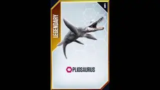 Jurassic World The Game-All Aquatic Creatures (As of July 2022)