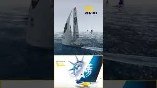 Departure of the New York Vendée e-race🏁🗽 @vendeeglobe