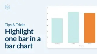 Highlight one bar in a bar chart | Metabase tutorial