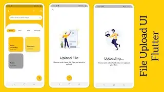 File Upload UI in Flutter | Flutter Templates | Flutter by Google | 
