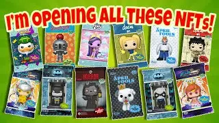 Opening Every Funko Pop NFT Pack! Grails Hit!
