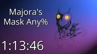 Majora's Mask Any% No Major Glitches Speedrun In 1:13:46