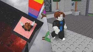 I dressed as a Roblox NOOB, then I beat the HARDEST TOWER..