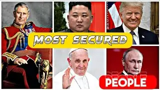 Top 6 Most Secured People In The World | Highly Guarded Persons In The World | MS INFO 777
