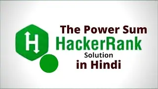 The Power Sum || HackerRank Solution || Java || Hindi