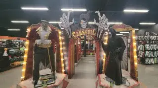 Spirit Halloween Flagship 2024 After hours tour 🎪 🤡