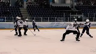 За стеклом у борта. Гол....Нет гола.