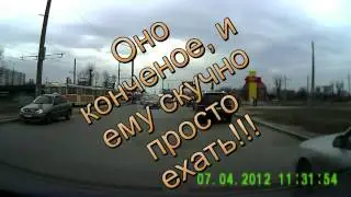 Беспредел в Харькове осторожно быдло водило