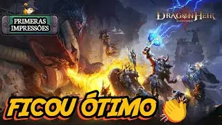 FICOU BOM EM TUDO! Dragonheir: Silent Gods ANDROID RPG
