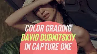 Color grading a photo by David Dubnitskiy in Capture One