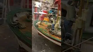 BENT AF LØKKEN READY. OLD BILLINGS BOAT