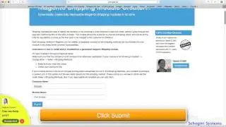 Magento Shipping Module Creator by Schogini