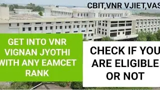 VNR VJIETstudents selected under B Catogory 2021,TS EAMCET 2021 latest updates,TS EAMCET 2021