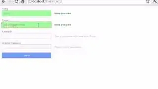 32  Final Project Registration Form with PHP, MySQL and jQuery 7 of 9 (Section 7 - jQuery)