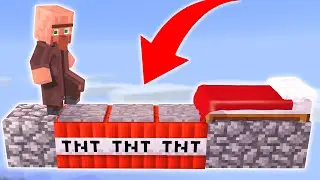 ЭТО САМЫЙ ГЛУПЫЙ ЖИТЕЛЬ В МАЙНКРАФТ // IQ TEST MINECRAFT ЖИТЕЛЬ НУБ // троллинг жителя в майнкрафте