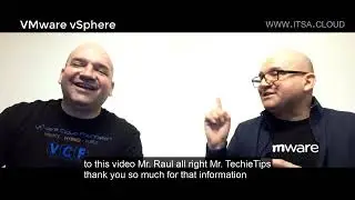 Tip! On VMware's virtualization platform (vSphere)