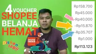 4 Macam Voucher di Shopee, HEMAT dengan POTONGAN HARGA