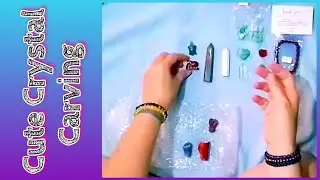 Cute crystal carving