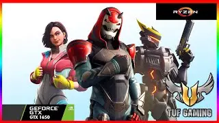 FORTNITE | DirectX 11 vs. 12 | TUF FX505DT | Ryzen 5 3550H | GTX1650 (Lowest Graphics Settings)
