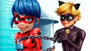 Мультик: Кот Нуар спасает Божью Коровку/Cartoon: Cat Noir saves Ladybird