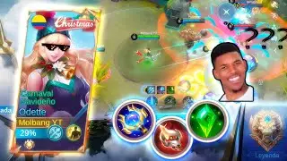 GAMEPLAY -Odette Clasificatoria Mid Line MVP Leyenda lV x3⭐ | La Maga del OneShot😅😅