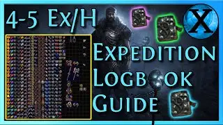 Path of Exile 3.18 Expedition Logbook Guide (4-5 ex/h in 3.17)
