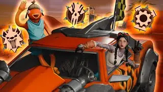 СОБРАЛ ВСЕ 3 МЕДАЛЬОНА КАТАЯСЬ НА МАШИНЕ в FORTNITE!