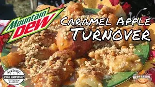 Mt. Dew Caramel Apple Turnover | 3rd Place Jack Daniels World Championship BBQ Dessert Winner