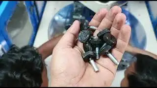 ROTARY TYPE VERTICAL INJECTION MACHINE | KNOB MOULDING MACHINE