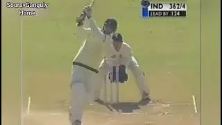 Sourav Ganguly 47 vs ENG - 1st Test,  Chandigarh | 2001