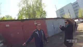Незаконый снос гаражей 