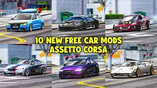 10 NEW FREE car mods for assetto corsa + download links