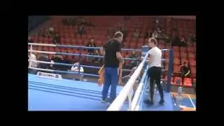Jakub Targiel ( MOSM Tychy)  -  Marcin Szklarski (KS Olimpijczyk Katowice)