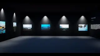 Virtual Photography Gallery Tour | UE4