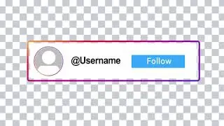 Instagram Follow Animation from Creator Zone