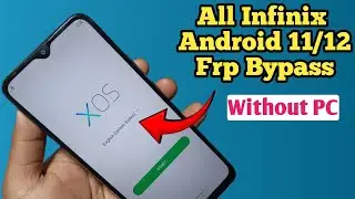 All Infinix Android 11 FRP Bypass 2025 | Google Account Bypass Without PC
