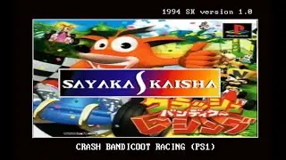 Crash Bandicoot Racing (Entier) Francais.