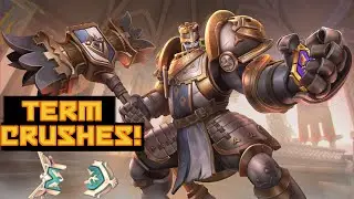 Term Best Offtank!? Crushes in GM! - Paladins Ranked Gameplay ft. z1unknown