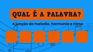 Qual é a palavra? Quiz de conhecimentos gerais