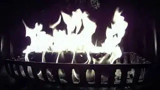 A clip of my fireplace on a cold November day
