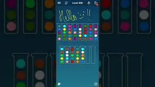 BALL SORT PUZZLE LEVEL 468